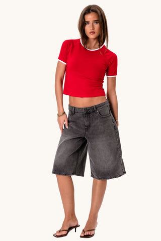 Rosa T-shirt - Red