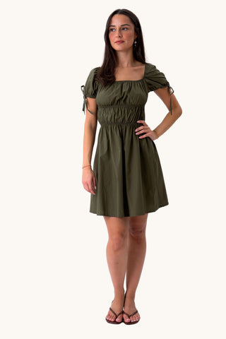 Angelica Dress - Khaki