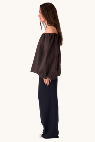 Lia Top - Brown