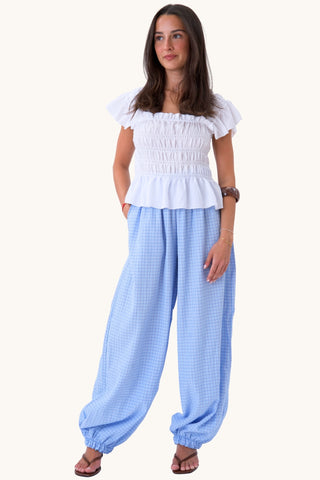 Milena Pants - Light Blue