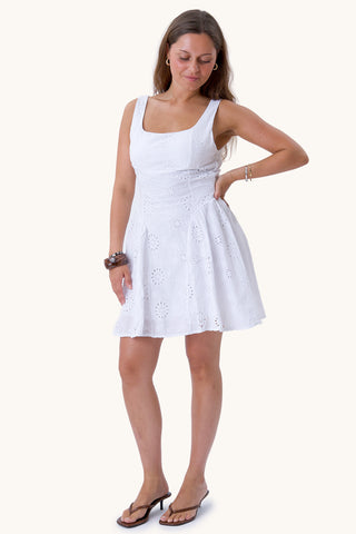 Angelica Dress - White
