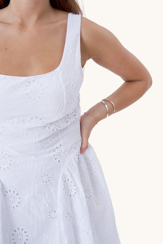 Angelica Dress - White