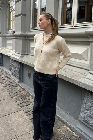 Azzurra Knit in Ecru · effortless scandi knitwear for women from ITS MAY