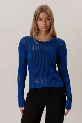 Anastasia Blouse in Blue · effortless scandi formal shirts & blouses for women from ITS MAY