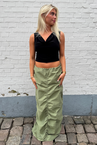 Giada Skirt in Green · effortless scandi skirt for women from ITS MAY