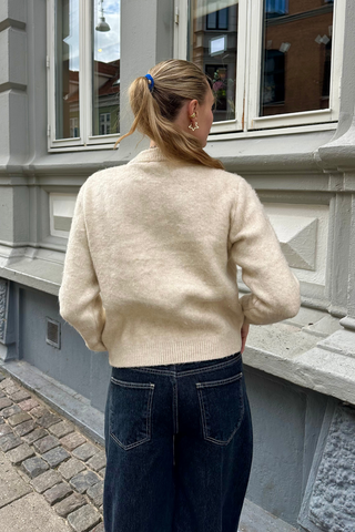 Azzurra Knit in Ecru · effortless scandi knitwear for women from ITS MAY