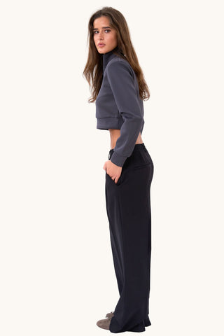 Zenia Half Zip - Anthracite