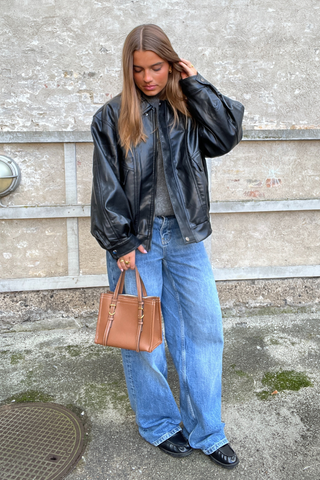 Elena Oversized Jacket in Black · effortless scandi jacket for women from ITS MAY