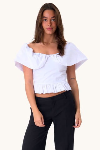 Serena Top - White