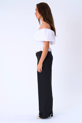 Serena Top in White · effortless scandi formal shirts & blouses for women from ITS MAY