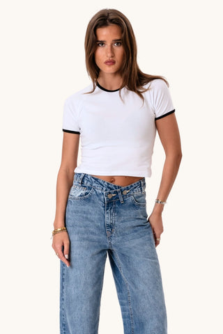 Rosa T-shirt - White