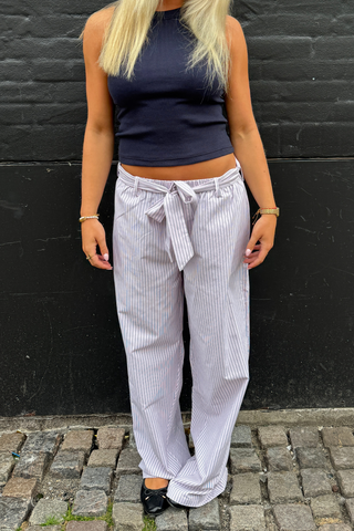 Francesca Striped Pants in Rose · effortless scandi pants for women from ITS MAY