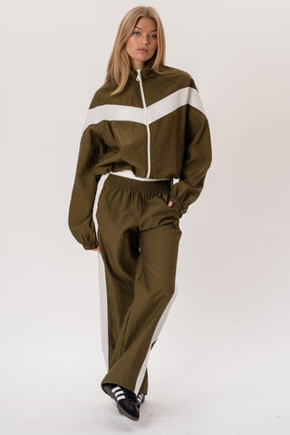 Paola Track Jacket in Green · effortless scandi jacket for women from ITS MAY
