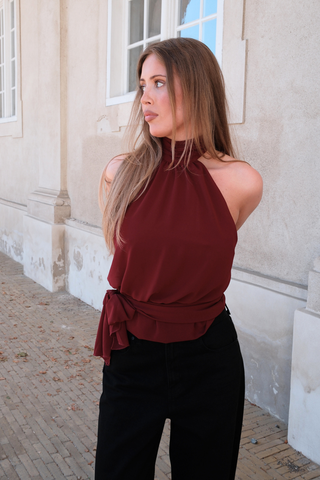 Claudia Top - Bordeaux