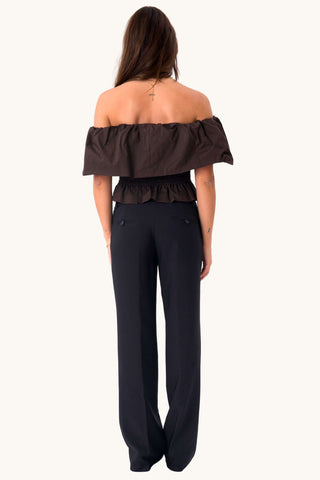 Serena Top - Brown
