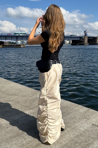 Giada Skirt in Beige · effortless scandi skirt for women from ITS MAY