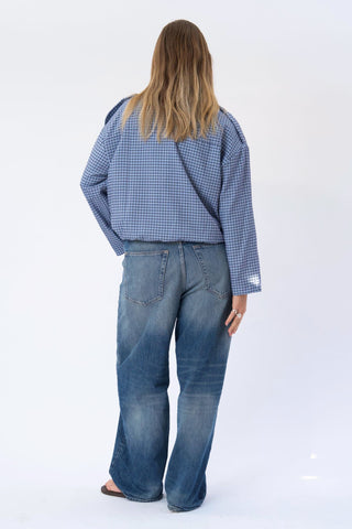 Livia Jacket in Blue · effortless scandi jacket for women from ITS MAY