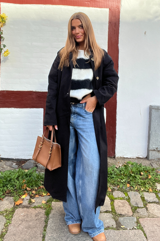 Harper Trench Coat in Black · effortless scandi jacket for women from ITS MAY