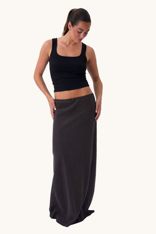 Capri Skirt - Brown