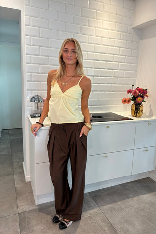 Bianca Pants - Brown