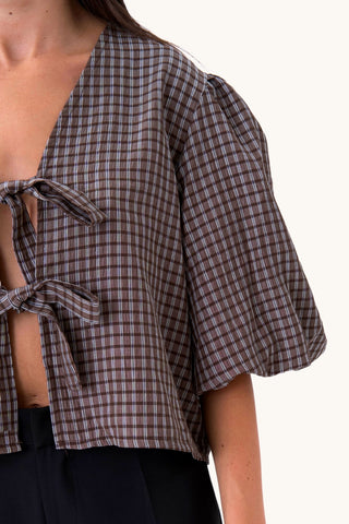 Ambra Top - Brown