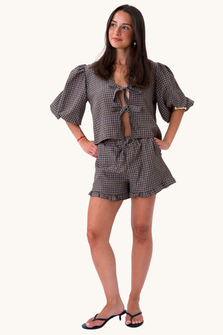 Ambra Top - Brown