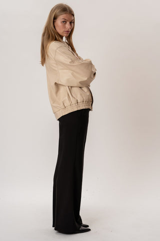 Elena Oversized Jacket in Stone · effortless scandi jacket for women from ITS MAY