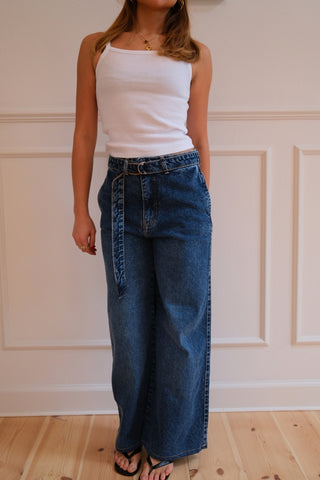 Amadea Jeans in Medium Blue · effortless scandi jeans for women from ITS MAY