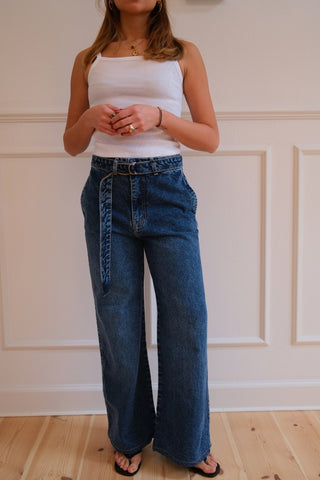 Amadea Jeans in Medium Blue · effortless scandi jeans for women from ITS MAY