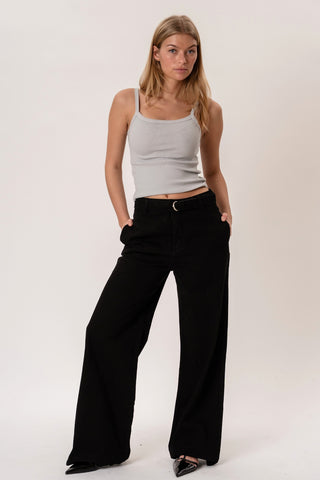 Amadea Jeans in Dark Grey · effortless scandi jeans for women from ITS MAY