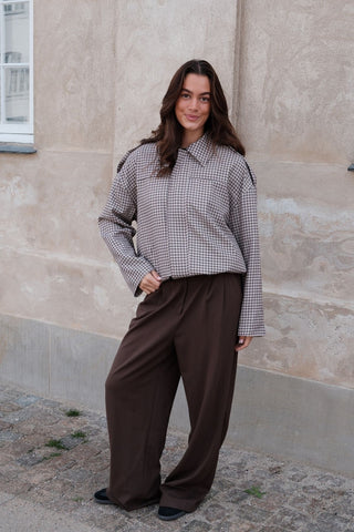 Livia Jacket in Light Brown · effortless scandi jacket for women from ITS MAY