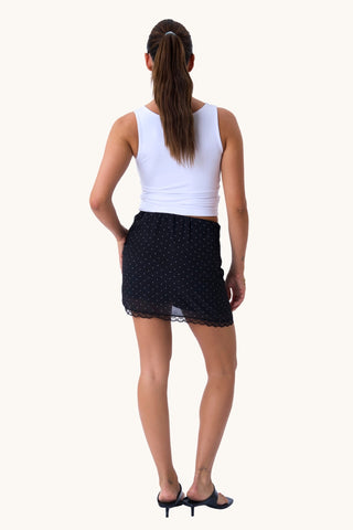 Alice Skirt - Black/White