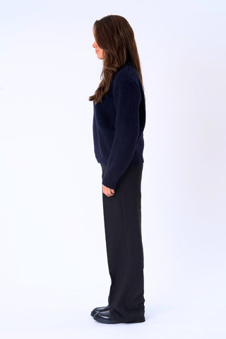 Azzurra Knit in Navy · effortless scandi knitwear for women from ITS MAY