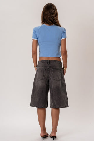 Rosa T-shirt in Light Blue · effortless scandi t-shirt for women from ITS MAY