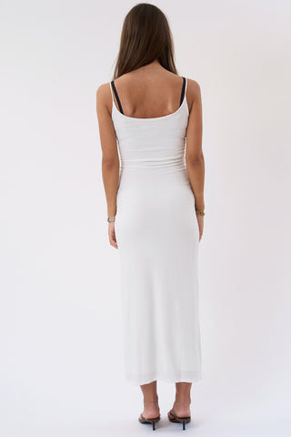 Beatrice Dress in White · effortless scandi dress for women from ITS MAY