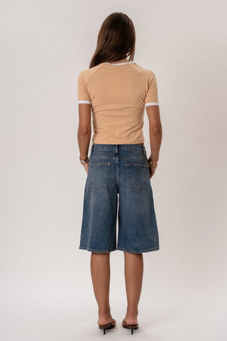 Rosa T-shirt in Khaki · effortless scandi t-shirt for women from ITS MAY