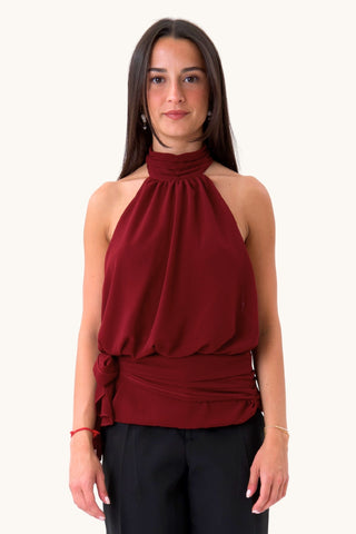 Claudia Top - Bordeaux