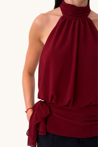 Claudia Top - Bordeaux