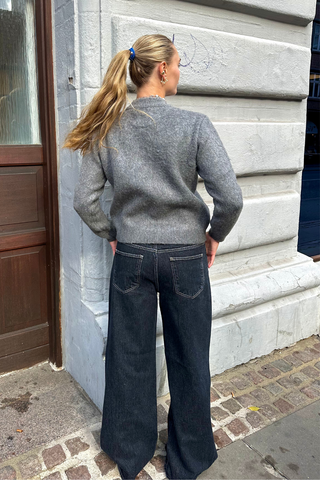 Azzurra Knit in Grey · effortless scandi knitwear for women from ITS MAY