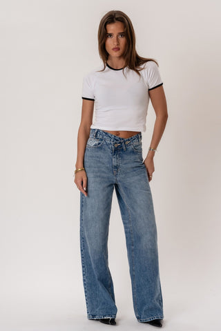 Rosa T-shirt in White · effortless scandi t-shirt for women from ITS MAY