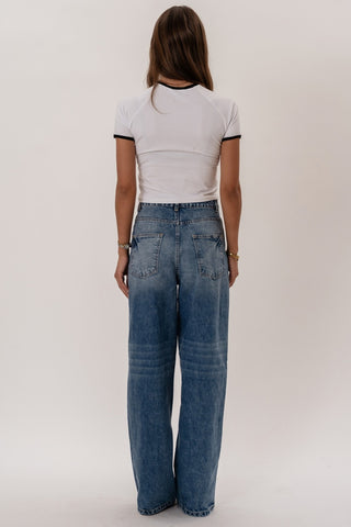 Rosa T-shirt in White · effortless scandi t-shirt for women from ITS MAY