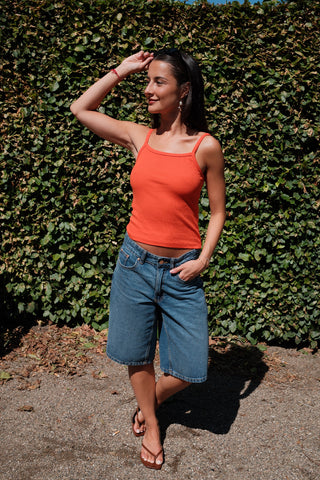 Alba Tank Top - Orange