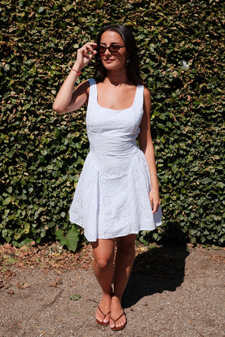 Angelica Dress - White