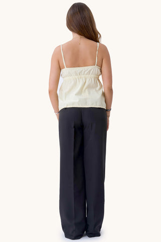 Bella Lace Top - Yellow