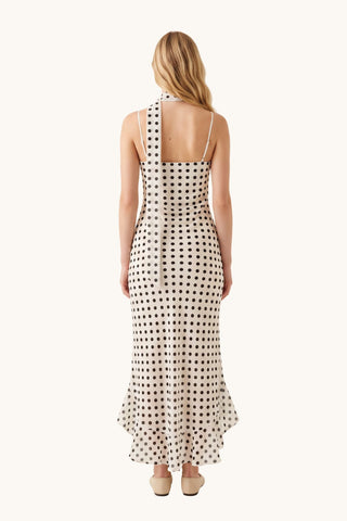Bellagio Dress - White/Black