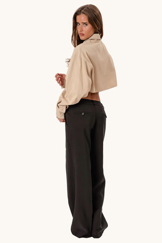 Bellanca Crop Jacket - Beige