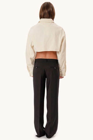 Bellanca Crop Jacket - Ecru