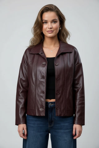 Billie Jacket - Bordeaux