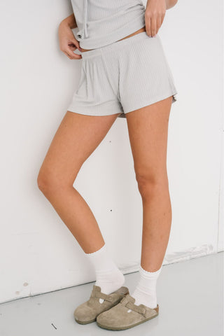 Elin short in Grey · effortless scandi shorts for women from ITS MAY