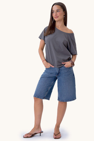 Eleonora Top - Dark Grey